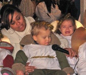 Guess who did NOT enjoy singing "Jingle Bells" at their Christmas Performance?