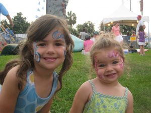 Face Painting at the Greek Festival in NOLA!