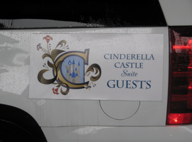 Cinderella's Castle Guest Car