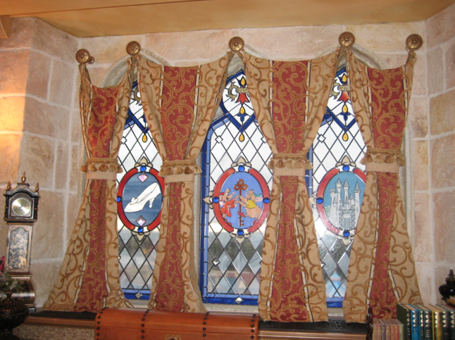 Windows in Cinderella's Castle Suite