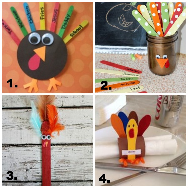 Thanksgiving Craft Ideas for Kids #PopsicleMom - The Experimental Mommy