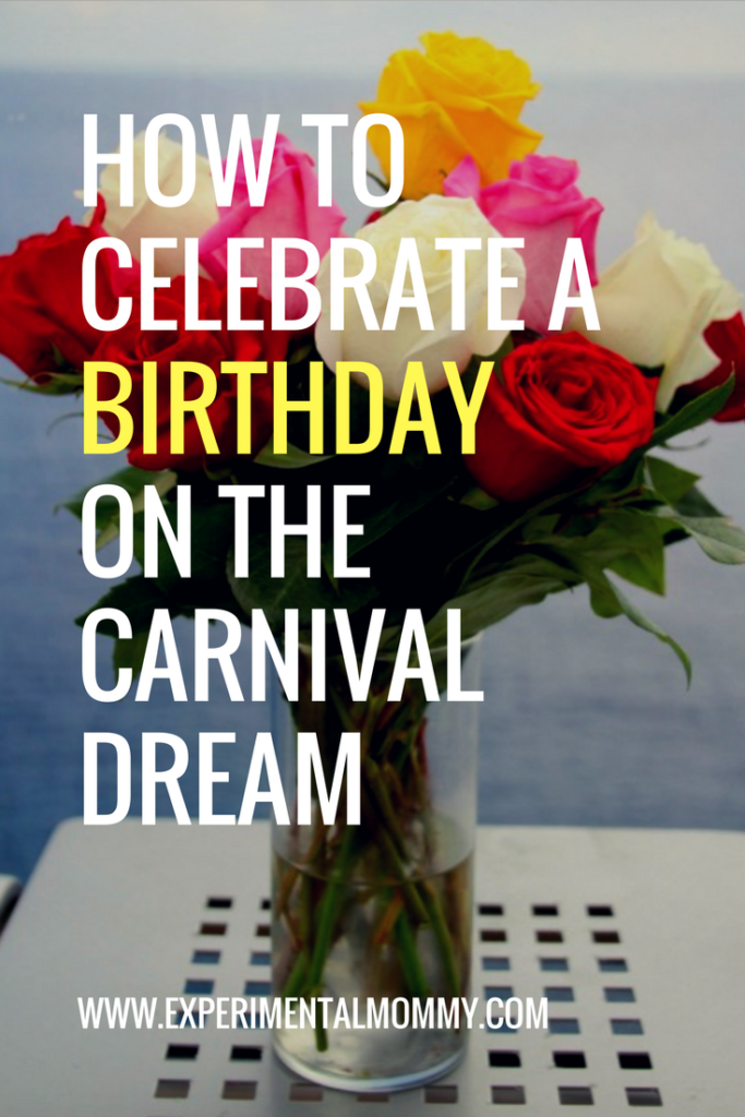 birthday on carnival dream