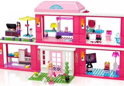 Quality Time with My Girl and Mega Bloks Barbie™ Build ‘n Play #FabMansion