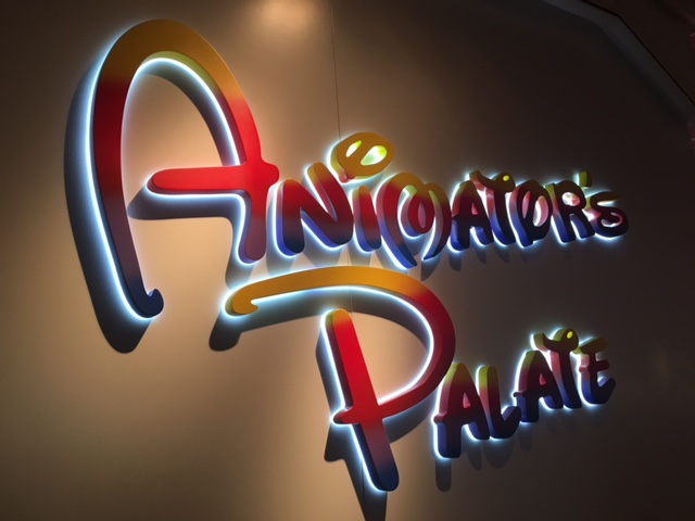 Animator's Palate sign