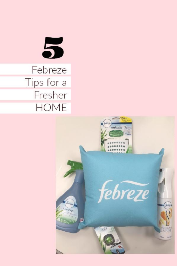 Tips to refresh your home with Febreze