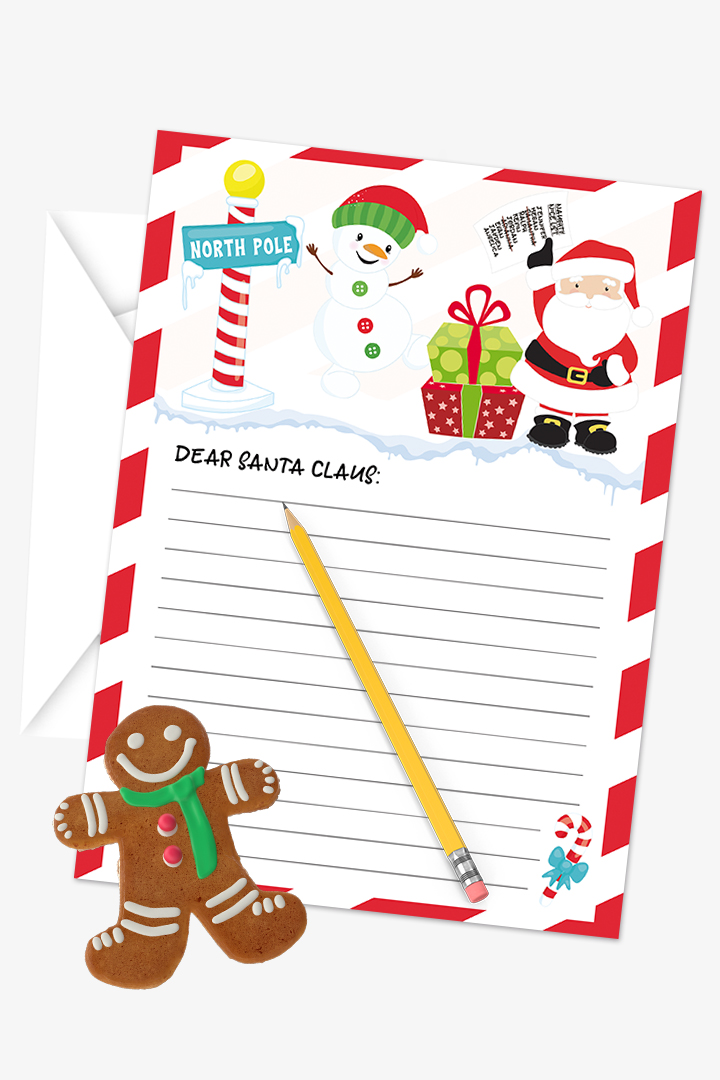 letter to Santa printable